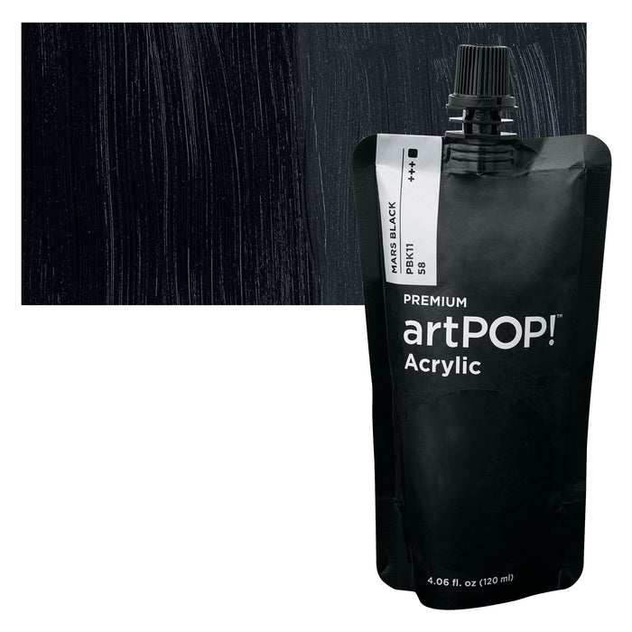 artPOP! Heavy Body Acrylic Paint - Emerald Green, 120 ml Pouch