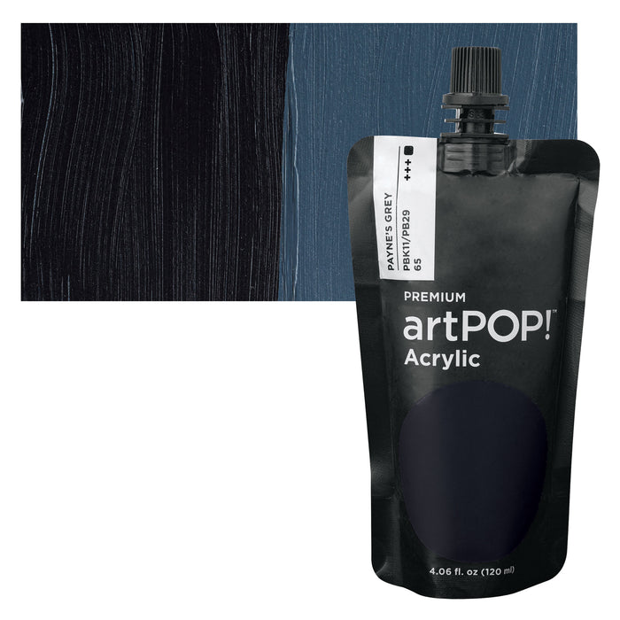 artPOP! Heavy Body Acrylic Paint - Emerald Green, 120 ml Pouch