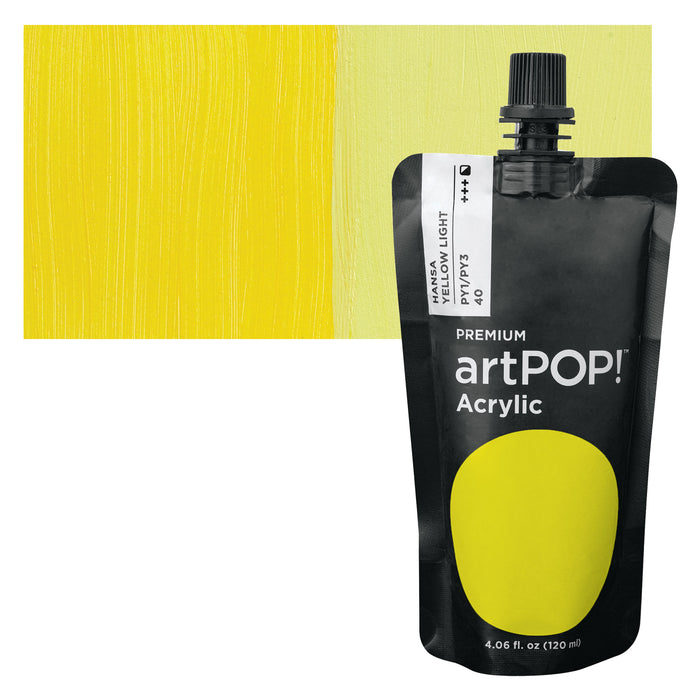 artPOP! Heavy Body Acrylic Paint - Emerald Green, 120 ml Pouch