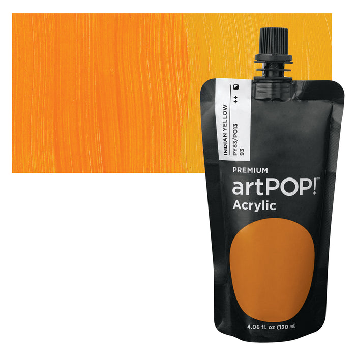 artPOP! Heavy Body Acrylic Paint - Emerald Green, 120 ml Pouch