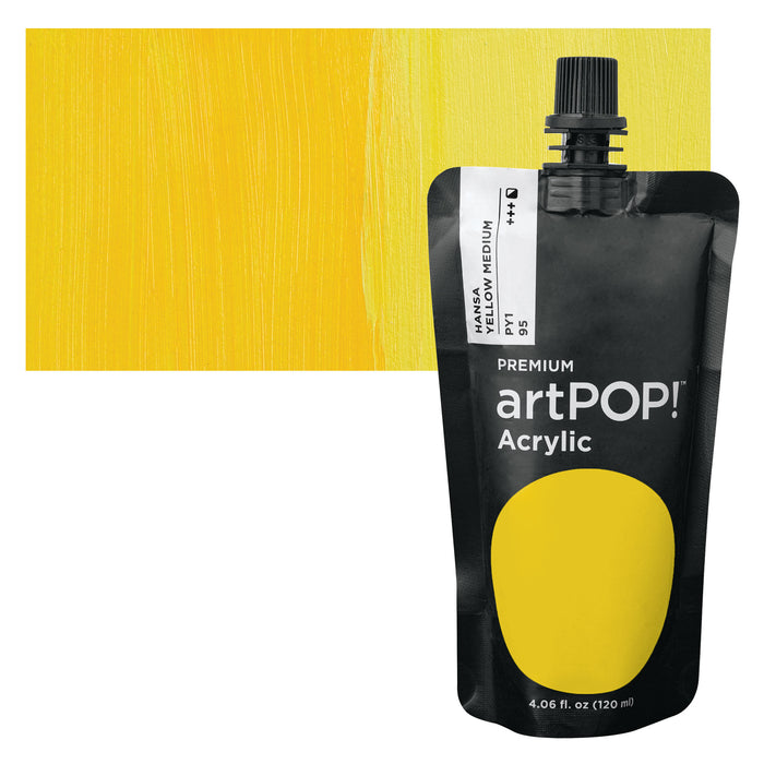 artPOP! Heavy Body Acrylic Paint - Emerald Green, 120 ml Pouch