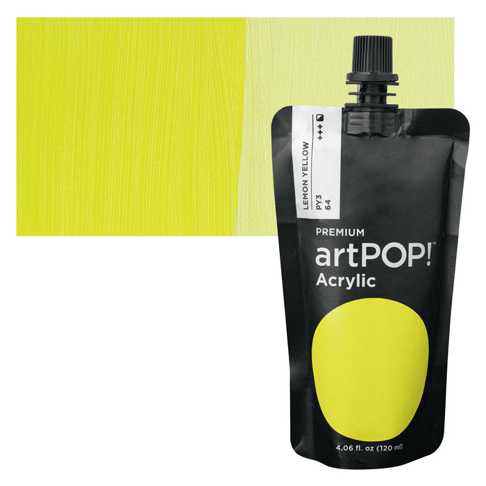 artPOP! Heavy Body Acrylic Paint - Emerald Green, 120 ml Pouch