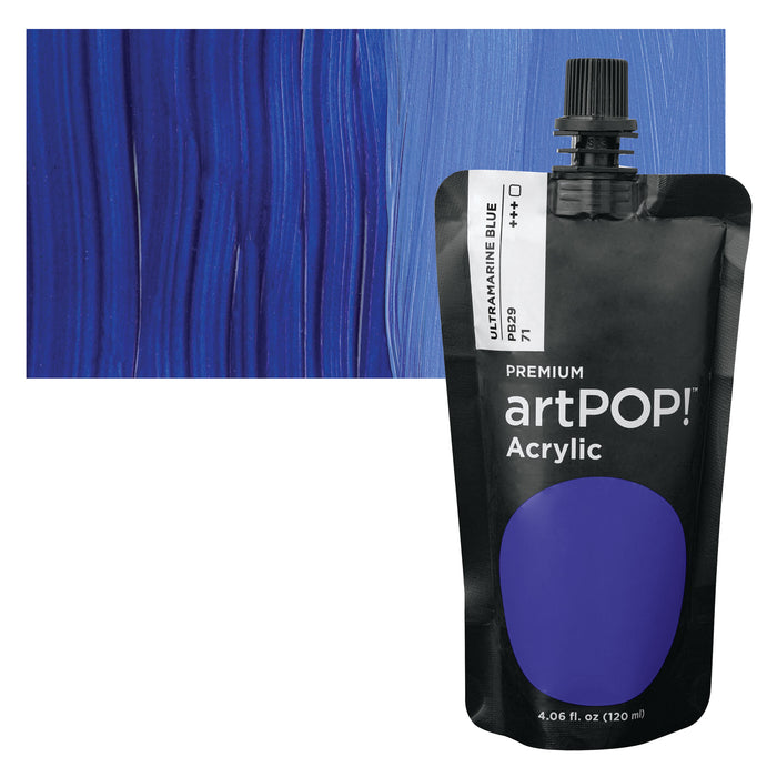 artPOP! Heavy Body Acrylic Paint - Emerald Green, 120 ml Pouch