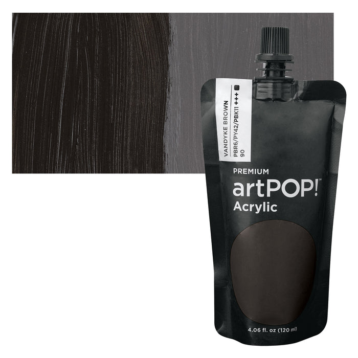 artPOP! Heavy Body Acrylic Paint - Emerald Green, 120 ml Pouch