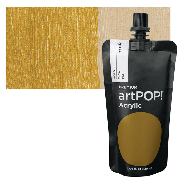 artPOP! Heavy Body Acrylic Paint - Emerald Green, 120 ml Pouch