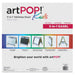 artPOP! Kids 3-in-1 Tabletop Easel - Misty Lilac, back of packaging