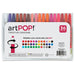 artPOP! Twist-Up Crayon Set - Set of 36, back of package