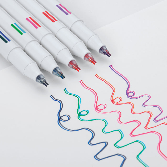 artPOP! Double Tip Markers - Set of 5, with line swatches