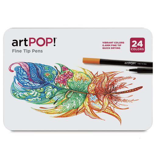 artPOP! Fineliner Pens - Set of 24 (front of package) View 2