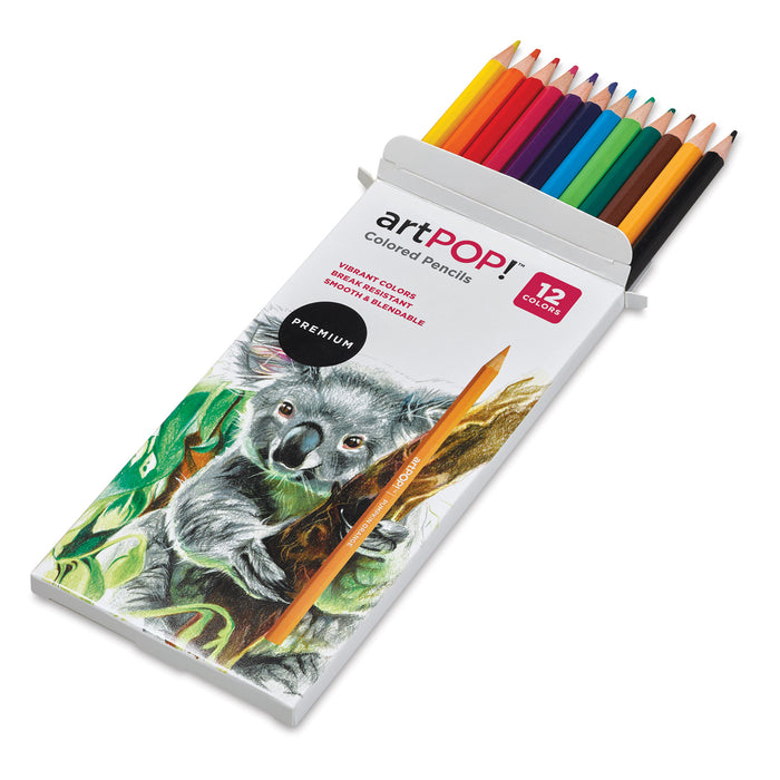 artPOP! Premium Colored Pencils - Set of 12 (pencils in box)