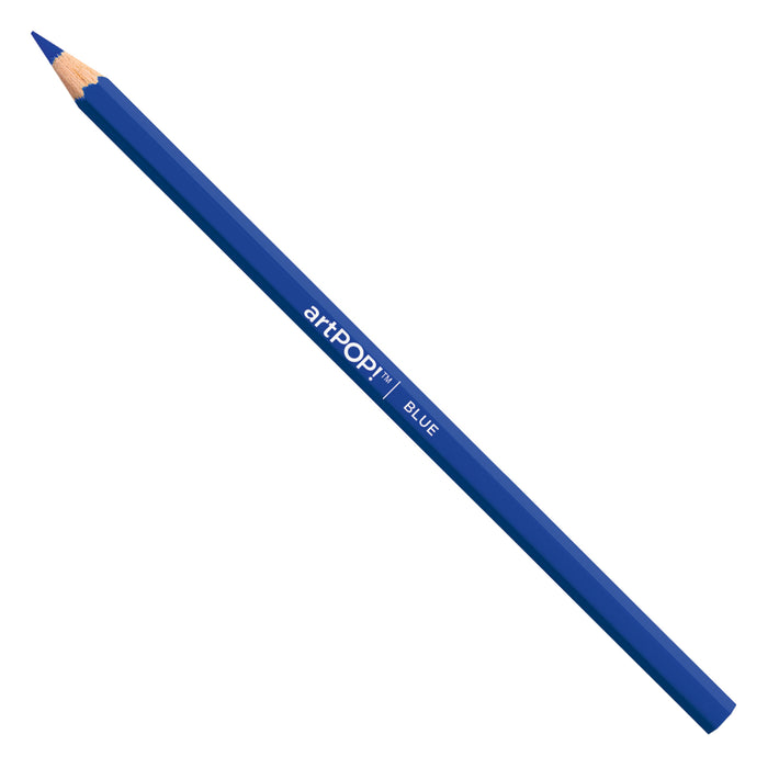 artPOP! Premium Colored Pencils - Set of 24 (close-up of blue pencil)