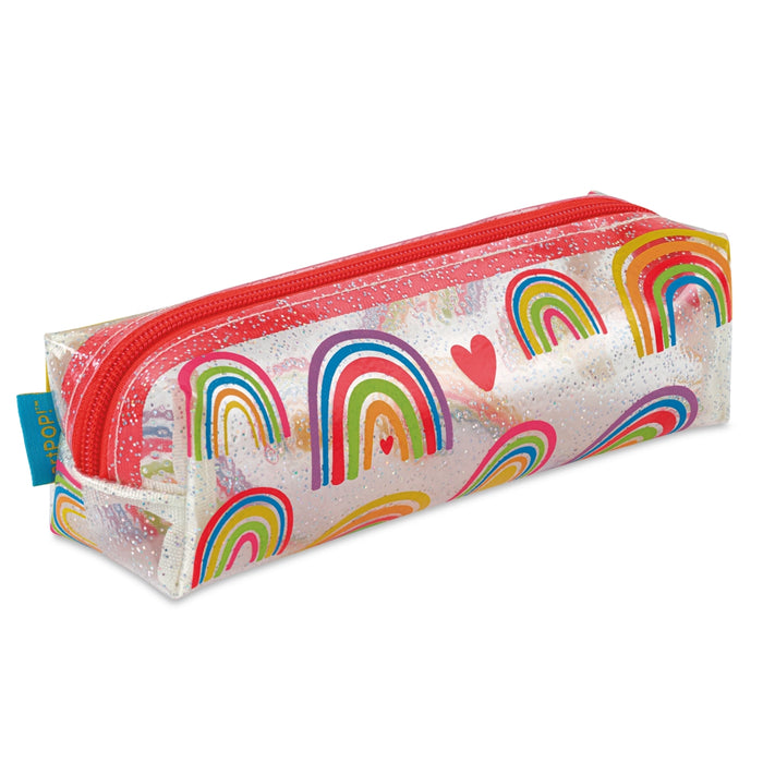 artPOP! Rainbow Pencil Case - Primary, angled