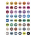 artPOP! Chisel and Fine Dual Tip Alcohol Marker Set - Set of 49, Assorted, color-codes on caps