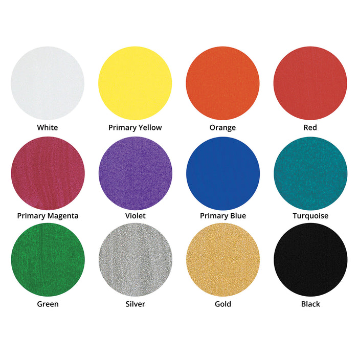 artPOP! Tempera Paint Set - Set of 12 (Swatches of 12 colors in set)