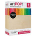 artPOP! Wood Panel Pack - 11" x 14", Pkg of 6 (Panels at an angle)