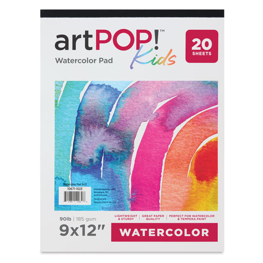 artPOP! Kids Watercolor Pad - 9" x 12" View 2
