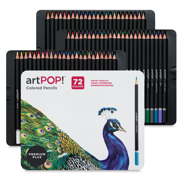 artPOP! Premium Plus Colored Pencils - Set of 72