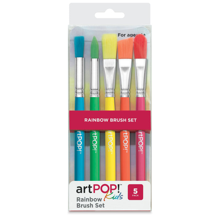 artPOP! Kids Rainbow Brush Set (In package)